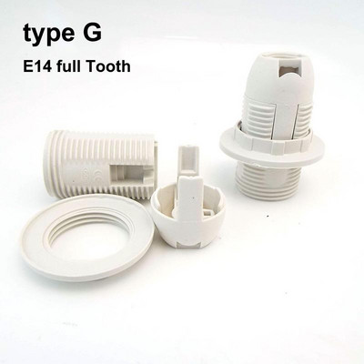 Balta juoda 220V 110V 2A varžtas E14 E27 M10 lizdo lemputės laikiklis "pasidaryk pats" Led šviesos lempos pagrindo dangtelis Maitinimo elektrinio gaubto keitiklis
