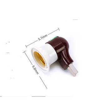 Универсална LED крушка E27 Винт Удължен адаптер Цокъл за крушка Основа на лампата Удължител Конвертор Държач на лампа