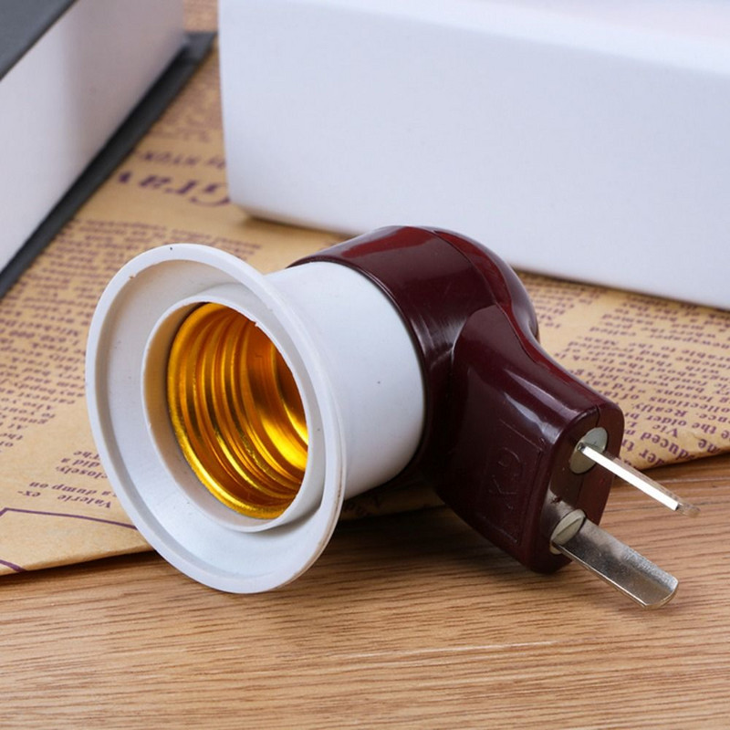 Univerzálna LED žiarovka E27 Skrutkovací predĺžovací adaptér Objímka žiarovky Predĺženie/Prevodník Objímka žiarovky