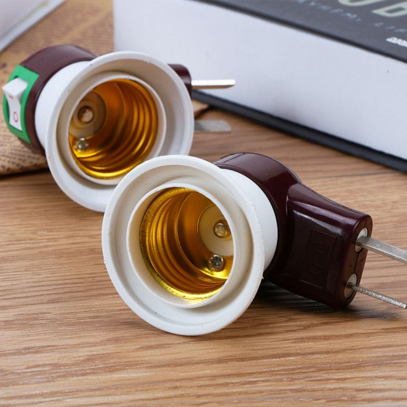 Univerzálna LED žiarovka E27 Skrutkovací predĺžovací adaptér Objímka žiarovky Predĺženie/Prevodník Objímka žiarovky