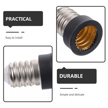 10 бр. Изход за гнездо за електрическа крушка Преобразувател на гнездо Адаптер Основа E12 Крушки Фасунга