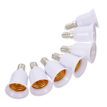 Convert Lamp Head E14 E27 Base Adapter Bulb Converter Υποδοχή Αξεσουάρ Βάση βολβοί πολυελαίου