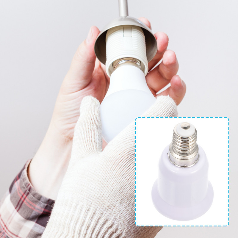Konvertuoti lempos galvutę E14 E27 pagrindo adapterio lemputės keitiklio lizdo priedai laikikliai šviestuvų lemputės