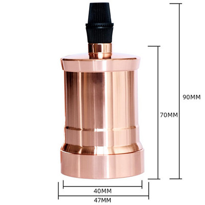 E27 lempos laikiklis Retro vintage lempos laikiklis Sraigtinis lemputės pagrindas 110V 220V šviesos lizdas Pramoninis retro jungiamosios detalės lempos laikiklio tvirtinimas