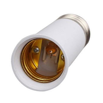 E27 Επέκταση 9mm Βάσεις φωτισμού LED Μετατροπέας Λαμπτήρα Λαμπτήρα Προσαρμογέας Λαμπτήρα Υποδοχή Φωτισμού CFL Αξεσουάρ φωτισμού