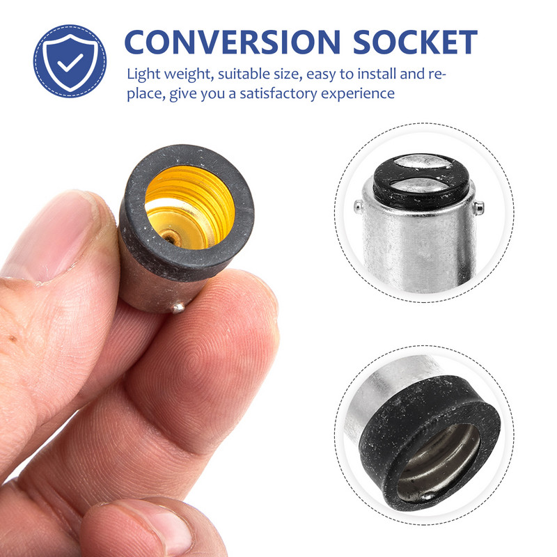 8 tk lambihoidja teisendusadapterid lambipirni pesa muundurid (B15 kuni E14)