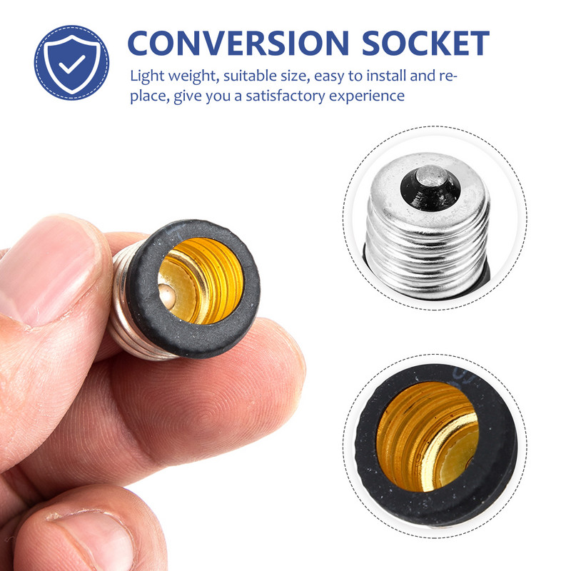 8 tk lambihoidja teisendusadapterid lambipirni pesa muundurid (B15 kuni E14)