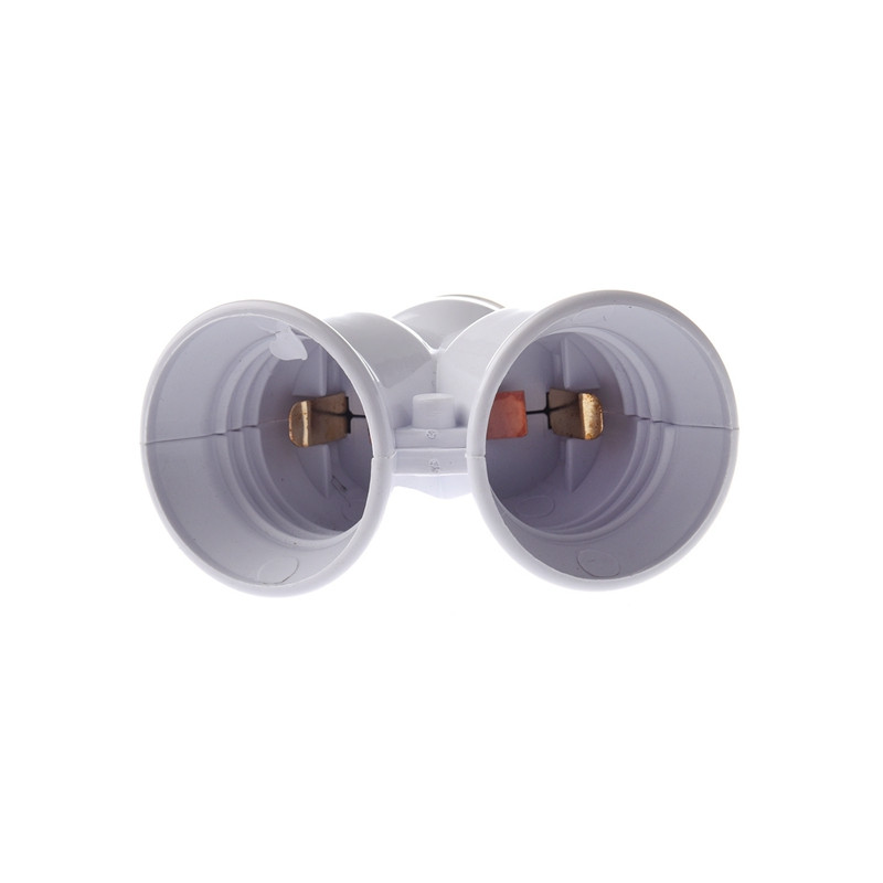 3X E27 nuo 1 iki 2 E27 LED lemputės lemputės adapterio keitiklio padalinto skirstytuvo pagrindo lizdas