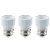 3X adaptor lampă soclu pentru becuri GU10 la E27