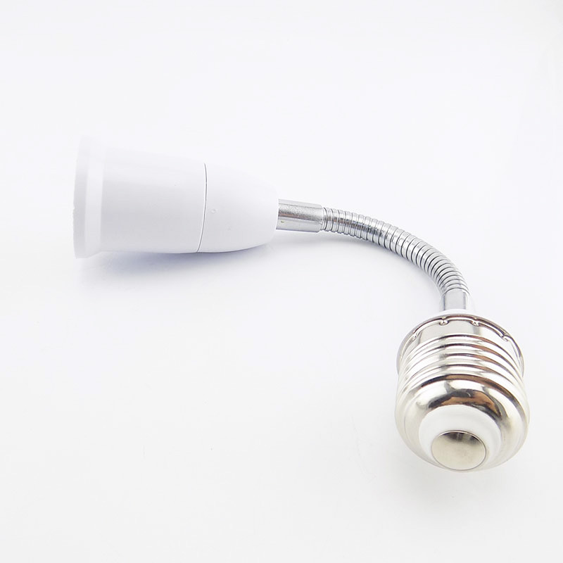 38cm E27 kuni E27 LED-valgusti pirni aluspesa pesa muundurid lambipirni adapteri pesa painduv pikendusvalgustipesa EU US E2