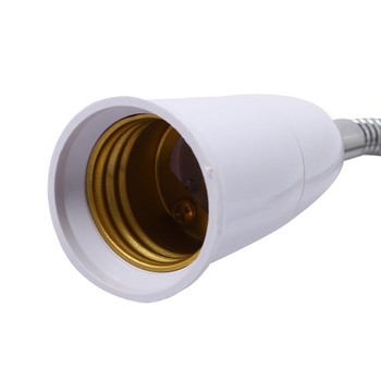 Προέκταση βάσης τύπου βάσης λάμπας LED λαμπτήρα LED Προσαρμογέας Ευέλικτο E27 σε E27 μήκους 20cm
