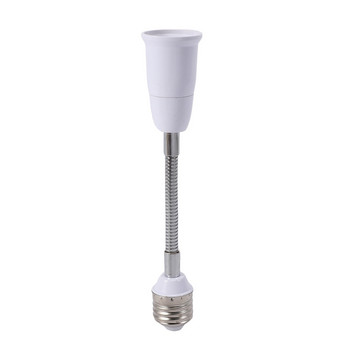 Προέκταση βάσης τύπου βάσης λάμπας LED λαμπτήρα LED Προσαρμογέας Ευέλικτο E27 σε E27 μήκους 20cm