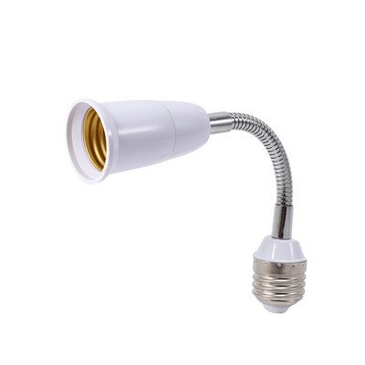 LED izzó lámpatartó Átalakító Adapter Rugalmas E27-E27 20cm Hossz Rugalmas Kihúzható Aljzat Alaptípus Hosszabbító