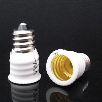 Led Xmas Lights Short String Soft Lamp Converter 2Pcs Adapter Base Light LED държач към фасунга на крушка за E14 E12 E14 Инструменти и дома