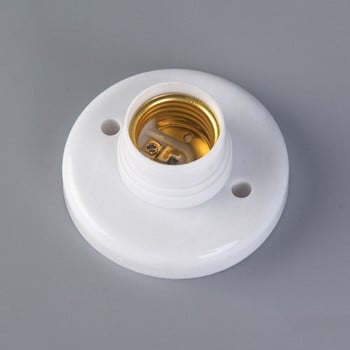 Инструмент LED спестяваща лампа ES Edison Фиксираща основа Държач за крушка Бяла лампа Фиксиращ цокъл Винт Фасунга за крушка Основа