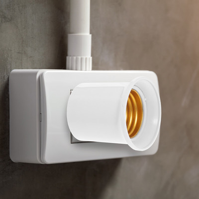 3 vnt. pakaitinis lemputės adapteris E26 lempos laikiklis, sriegiuotas lempos laikiklio lizdas prie adapterio lizdo