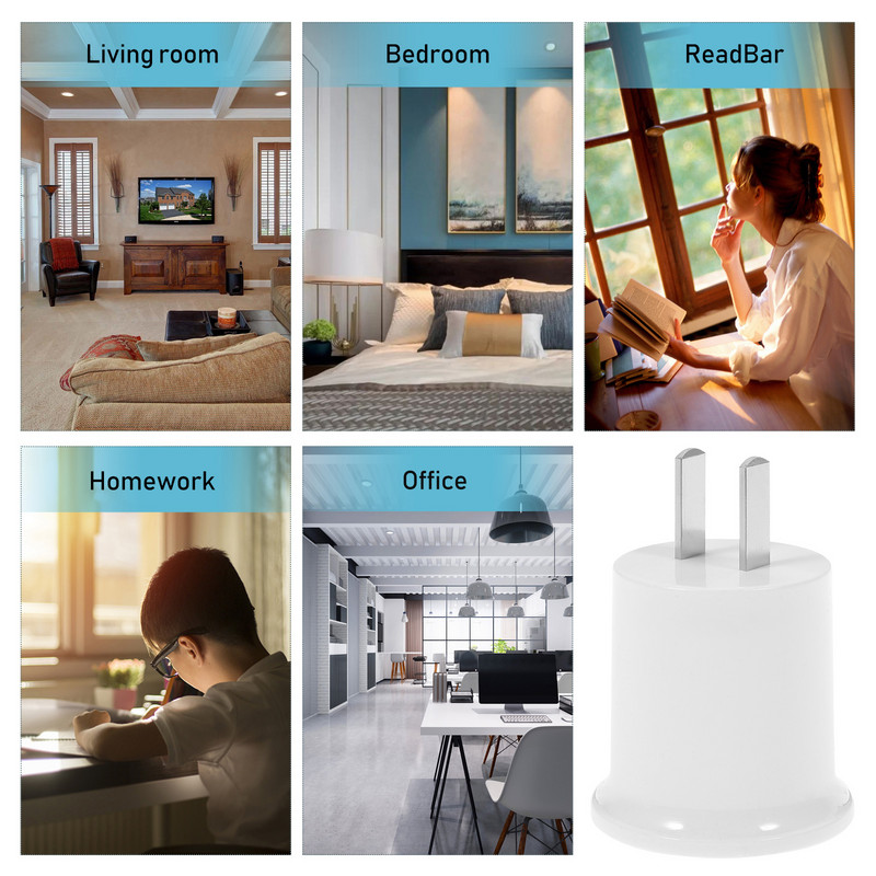 3 vnt. pakaitinis lemputės adapteris E26 lempos laikiklis, sriegiuotas lempos laikiklio lizdas prie adapterio lizdo