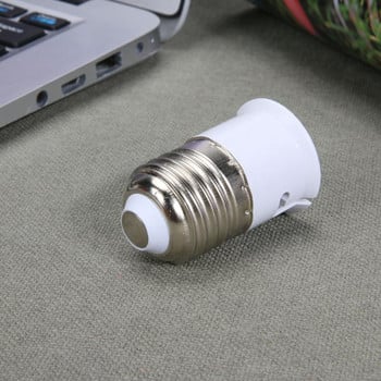 От E27 до B22 LED халогенна CFL крушка адаптер за лампа Anti-burning PBT BG1 Light Lamp Holder Adapte Bulb Lamp Holder Adapter