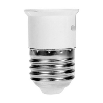 Από E27 έως B22 Προσαρμογέας λαμπτήρα λαμπτήρα LED αλογόνου CFL Αντικαυστικός Προσαρμογέας βάσης λαμπτήρων PBT BG1 Προσαρμογέας βάσης λαμπτήρων λαμπτήρα
