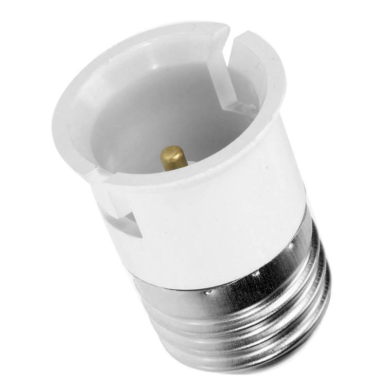 Από E27 έως B22 Προσαρμογέας λαμπτήρα λαμπτήρα LED αλογόνου CFL Αντικαυστικός Προσαρμογέας βάσης λαμπτήρων PBT BG1 Προσαρμογέας βάσης λαμπτήρων λαμπτήρα