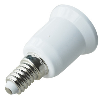 3X E14 до E27 Разширете основата LED CFL крушка Адаптер за лампа Преобразувател Винт Цокъл