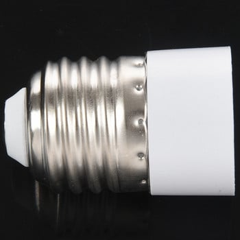 2X E27 към E14 основна LED лампа Преобразувател на адаптер за крушка