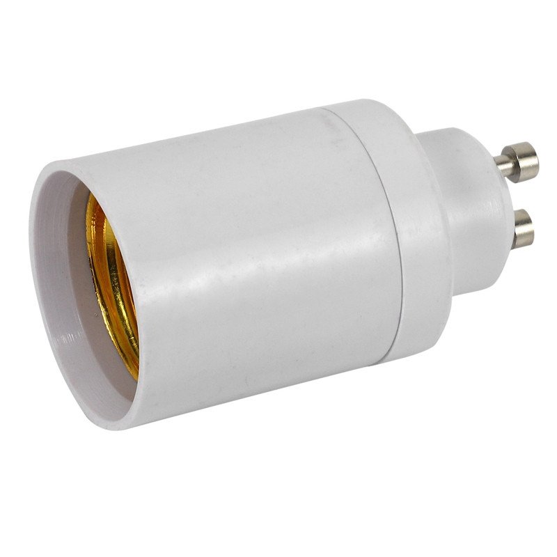 2X GU10 Į E26/E27 Adapteris GU10 Bajonetinis pagrindas Į E26/E27 Sraigtinis lemputės lizdo Adapterio keitiklis