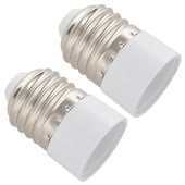 2X E27 la E14 Base LED Lampă Bec adaptor Convertor