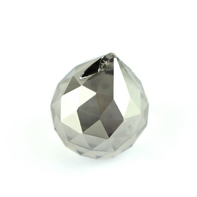 15mm-40mm tsirkoonroheline kristallist rippuvad lihvitud kuulkristallripatsid lühtrite jaoks Kuummüük Kaunid klaasist valgustusosad