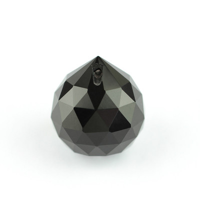 15mm-40mm tsirkoonroheline kristallist rippuvad lihvitud kuulkristallripatsid lühtrite jaoks Kuummüük Kaunid klaasist valgustusosad