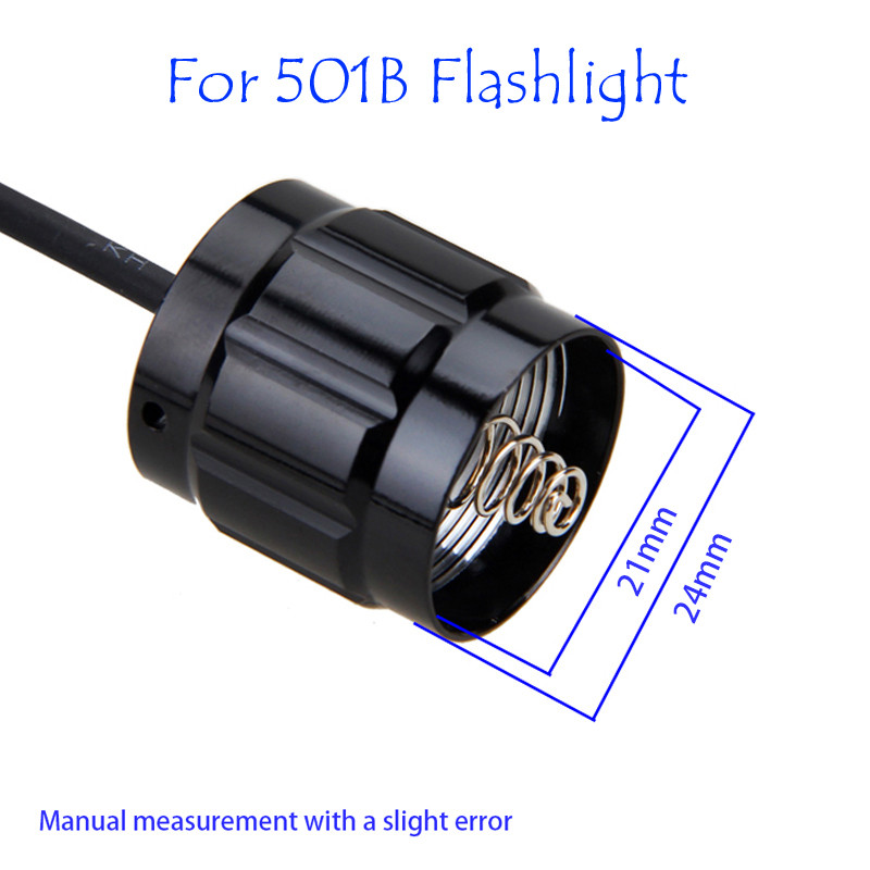 1 vnt. žibintuvėlis nuotolinio slėgio jungiklis, skirtas A100/501B/502B/C8/C8.2/C10/C11/C12/T67/710/802 žiurkės pelės žibintuvėlio uodegos jungiklis medžioklei