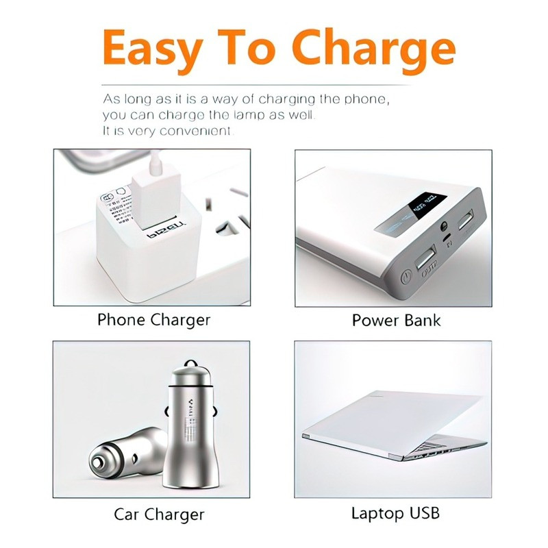 Kempingo lemputė USB įkraunama LED lemputė 3 režimų pakabinama palapinės lemputė, nešiojama avarinė lemputė, skirta sodo lauko žvejybai stovyklavimui