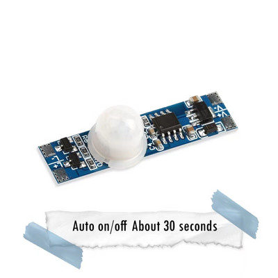 5v12v 24v 4A įjungiamas / išjungiamas pritemdomas bekontaktis ir rankinis bangų spintelės PIR indukcinio jutiklio jungiklis