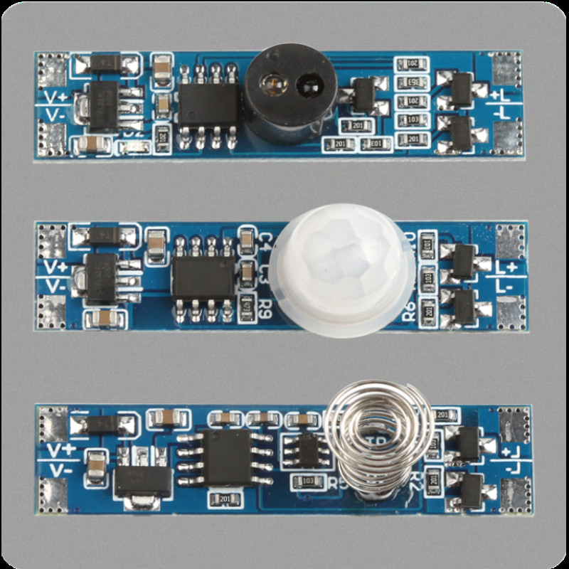 5v12v 24v 4A įjungiamas / išjungiamas pritemdomas bekontaktis ir rankinis bangų spintelės PIR indukcinio jutiklio jungiklis