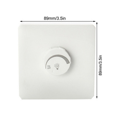 1 rinkinys naujas patvarus 220 V–240 V LED šviesos diodo jungiklis, reguliuojamas ryškumo valdiklis, skirtas kaitinamųjų lempų apšvietimo priedams