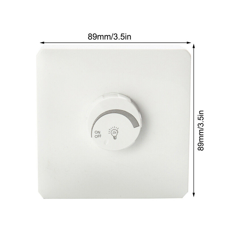 1 rinkinys naujas patvarus 220 V–240 V LED šviesos diodo jungiklis, reguliuojamas ryškumo valdiklis, skirtas kaitinamųjų lempų apšvietimo priedams