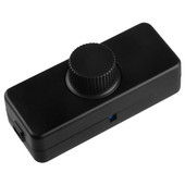 Juoda/balta 220–240 V kintamosios srovės 3–100 W apšvietimo reguliatoriaus jungiklis, pritemdomas, pasukamas šviesos reguliatoriaus jungiklis, skirtas kaitrinėms / halogeninėms lemputėms LED lempa