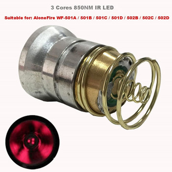 AloneFire Έξυπνος απομακρυσμένος διακόπτης πίεσης/ελεγκτής λαμπτήρα για 501B WF-501B Τακτικό φακό LED Φως φακού, ουραίος διακόπτης