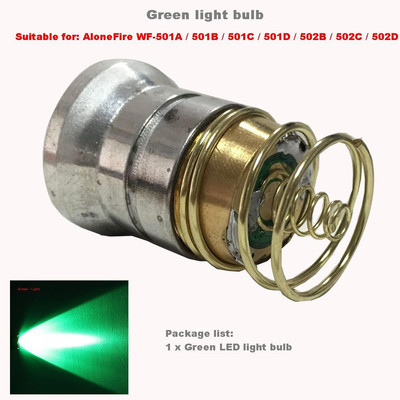 AloneFire Интелигентен дистанционен превключвател за налягане/контролер на крушка за 501B WF-501B LED тактическо фенерче Факел, заден превключвател