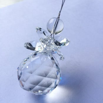 Lovely Crystal Sun Catcher Γυάλινες Οκτάγωνες Χάντρες με Πολυέλαιο Μπαλάκι για Φωτιστικό μέρος Χριστουγεννιάτικο Δέντρο Κρεμαστό Διακόσμηση Γάμου