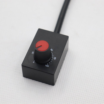 Мини DC 0-10V 1-10V копче Димер 0-100% скала Електронен потенциометър за LED димируеми лампи за отглеждане Захранващ драйвер