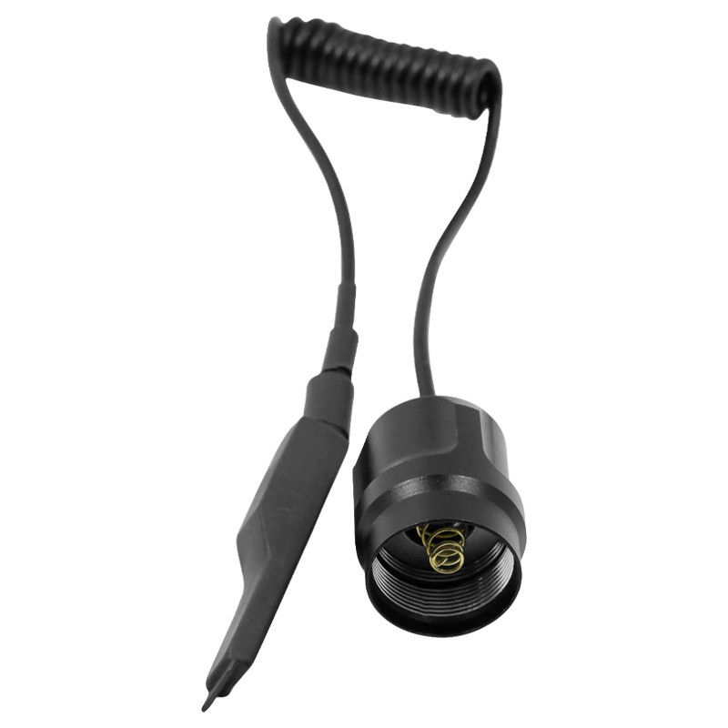 Превключвател за налягане с дистанционно управление с двоен режим за C2 C8 Q5/R5/T6 Фенерче Tailcap Тактически превключвател LED фенерче Torch Tail Switch