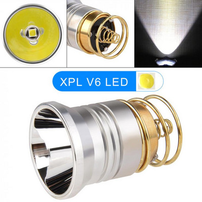 3V-8.4V LED фенерче, резервна крушка, рефлектор, супер енергоспестяваща крушка, режим 1/5, подходящ за Surefire 6P C2 D2 G2 Z2 / 501B 502B