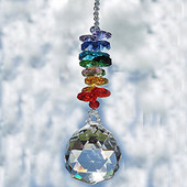 1 τεμ. Suncatcher Crystal Ball Πρίσμα Rainbow Octagon Beads Hanging Cascade Suncatcher Διακοσμητικό Γάμου σπιτιού
