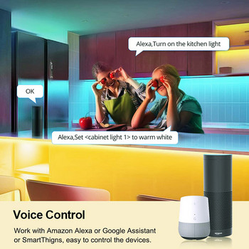 Διακόπτες φωτός LED 24V Dimmers Alexa Google Home Tuya Smart Home ZigBee WiFi WiFi Remote Switch Voice Control Ελεγκτές RGB