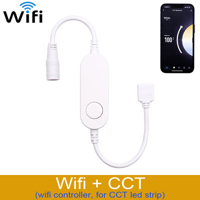 Διακόπτες φωτός LED 24V Dimmers Alexa Google Home Tuya Smart Home ZigBee WiFi WiFi Remote Switch Voice Control Ελεγκτές RGB