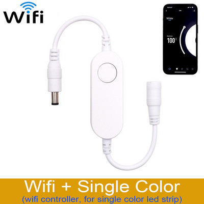 Διακόπτες φωτός LED 24V Dimmers Alexa Google Home Tuya Smart Home ZigBee WiFi WiFi Remote Switch Voice Control Ελεγκτές RGB