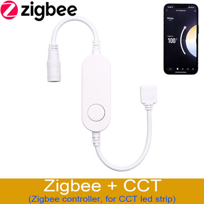 Διακόπτες φωτός LED 24V Dimmers Alexa Google Home Tuya Smart Home ZigBee WiFi WiFi Remote Switch Voice Control Ελεγκτές RGB