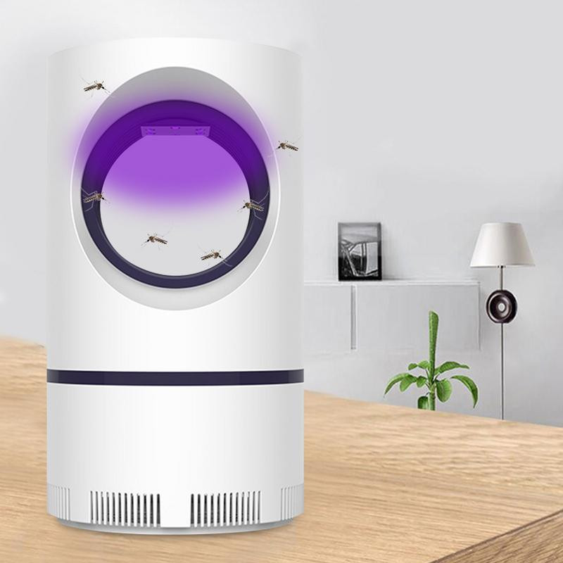 Elektrinė uodų žudymo lempa, skirta patalpoms pritraukti musių gaudyklė, skirta uodams, skirta uodams, su USB maitinamu siurbimo ventiliatoriumi