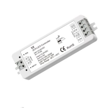 DC12-24V V3 VP V5-M RGBW RGB+CCT RGB контролер V1 V2 едноцветен CCT светодиоден димер 12V CV RF 2.4G За 1 2 3 4CH светодиодна лента